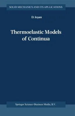 Produktbild von Thermoelastic Models of Continua