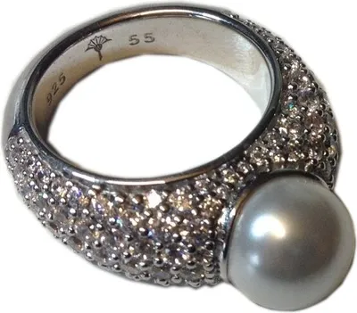 Produktbild von Joop Damen Ring Silber Meryl JPRG90645A, Ringgröße:55 (17.5 mm Ø)