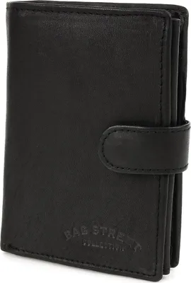 Produktbild von Bag Street Herren Leder-Geldbörse RFID Schwarz