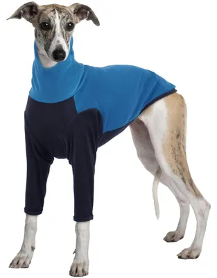 Immagine prodotto di Giacca invernale Windhund, maglia in pile, colore blu, taglia 3XL