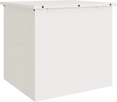 Produktbild von Außenlagerbox Weiß 55 x 50,5 x 50 cm Stahl