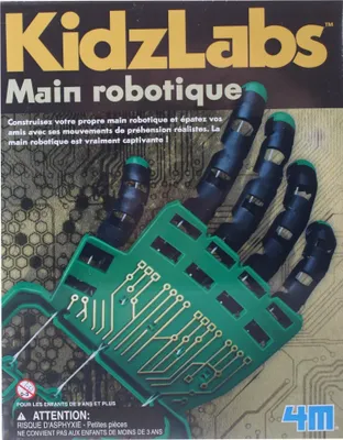 Produktbild von 4M Kidzlabs Roboterhand Bausatz - Lernspielzeug STEM 8+