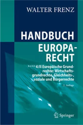 Obrázek produktu pro Handbuch Europarecht