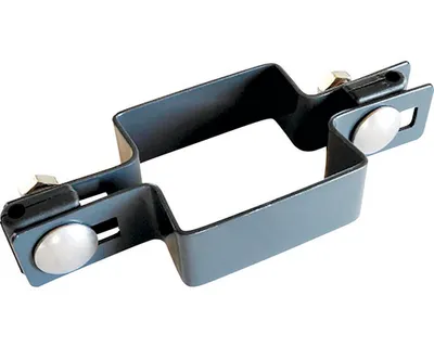 Obrázek produktu pro Objímka na sloupek 60 x 60 mm průběžná antracit
