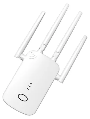 Produktbild von 1200 Mbit/s WLAN-Verstärker mit 4 Hochleistungsantennen – Signalverstärker für zu Hause mit großer Reichweite, EU-Stecker