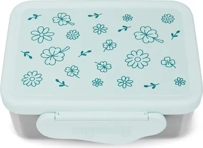 Produktbild von Ergobag Blumen Edelstahl Brotdose
