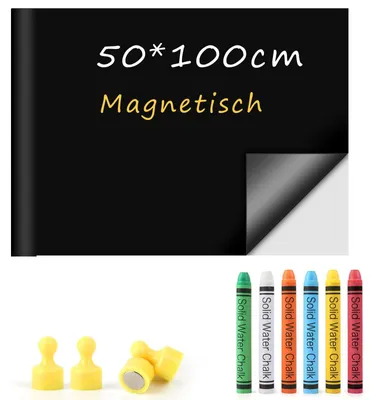 Zdjęcie produktu dla Samoprzylepna magnetyczna folia na tablicę, 50 x 100 cm