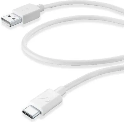 Image de Cellularline 38577 Câble USB 2.0 1,2 m USB A USB C blanc