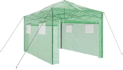 Produktbild von Gewächshaus mit Pop-up-Rahmen Grün 290 x 430 x 315 cm Eisen