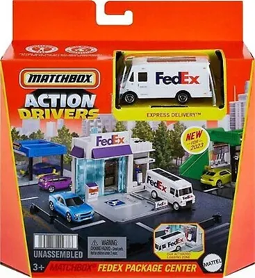 Obrázok produktu pre Matchbox Akčné vodiči Balíkové centrum Fedex