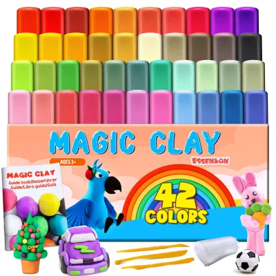 Produktbild von Modelliermasse-Set mit 42 Farben für Kinder