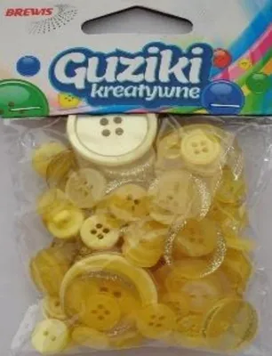 Produktbild von Kreative gelbe Knöpfe 40 g (Schul- und Schrein, Kreativ)