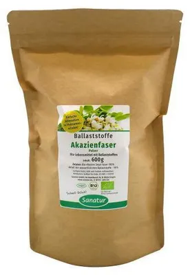 Productafbeelding van Akaziefiber vezelpoeder, 600 gram