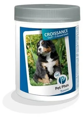 Productafbeelding van De groei van PET-PHOS CA/P komt overeen met het gewicht van 2 grote honden - CEVA