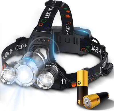 Produktbild von Čelovka COB LED XPE Vodotěsná Multifunkční LED Svítilna Svítidlo Super jasná Senzorový světlomet IP67 černá Retoo