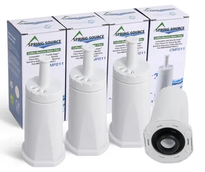 Productafbeelding van Waterfilter vervanging, 4 stuks, compatibel met Sage Barista Express SES008, SES810, SES875, SES880, SES920, SES980, SES990