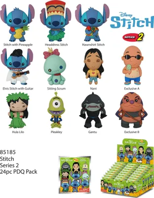 Image de Lilo & Stich Remorque de sac en PVC 3D Stich Series 2 Display (24)
