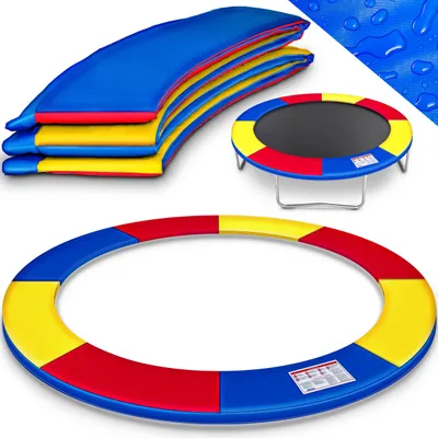 Obrázek produktu pro KIDUKU® Kryt hrany trampolíny Barevný kryt pružin Ø305 cm Ochrana hran odolná proti roztržení