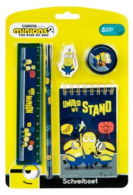 Produktbild von Minions Fun Schrijfwarenset 5 Delig