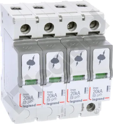 Image de Parafoudre T2 20 KA 4P