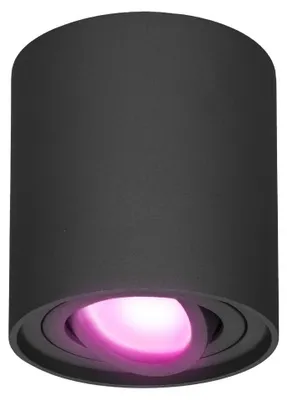 Produktbild von hoftronicsmart Aufbaustrahler 5,5W RGBWW GU10 Schwarz Wifi Bluetooth