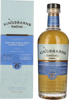 Produktbild von Kingsbarns LOCH LEVEN Lowland Single Malt Scotch Whisky 57,5% Vol. 0,7l in Geschenkbox