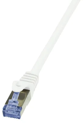 Produktbild von LogiLink Patchkabel Kat. 6A S/FTP 5,0 m weiß