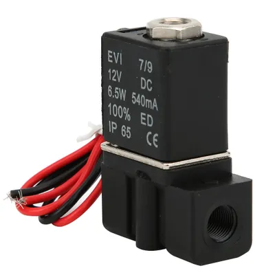 Produktbild von Magnetventil 12V-Magnetventil 2-Positionen 2-Wege-Magnetventil Wasser-Magnetventil 1/8 Zoll-Magnetventil