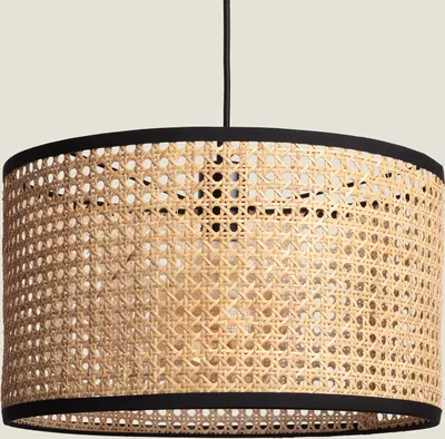 Produktbild von Pendelleuchte aus Rattan Huela Natürlich