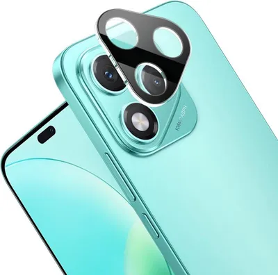 Image de Pour Honor 400 Lite IMAK Premium HD Protection complète de la caméra en verre dur noir