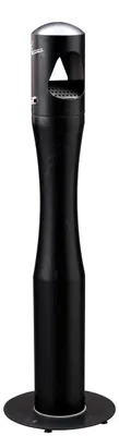 Produktbild von Birkin Ashtray – Stainless Steel – Column Design – Black – Model 108006