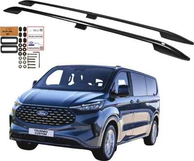 Obrázok produktu pre Dachreling FORD Transit Tourneo Custom L2 LANG ab 2023 FARBE SCHWARZ