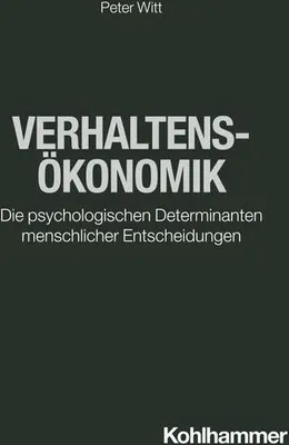 Obrázek produktu pro Verhaltensökonomik