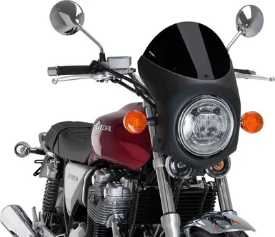 Produktbild von PUIG 9553N Retro-Verkleidungscheibe  passend fuer HONDA CB1100 Schwarz