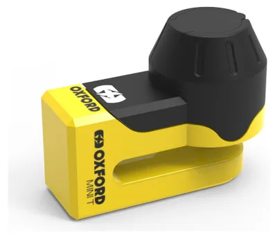 Zdjęcie produktu dla Blokada tarczy hamulcowej OXFORD Mini T - 5,5 mm - żółto-czarna