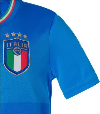 Produktbild von Puma Italien Heimtrikot 2022 2023 Kinder blau Gr 116