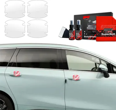 Productafbeelding van 4-in-1 beschermfolie Grizz Protector voor de deurgreepopeningen - Forthing U-tour (2024-2025)