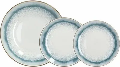 Produktbild von Tognana Porcellane MC070186008 Geschirrset 18 Stück(e) Porzellan Blau, Weiß