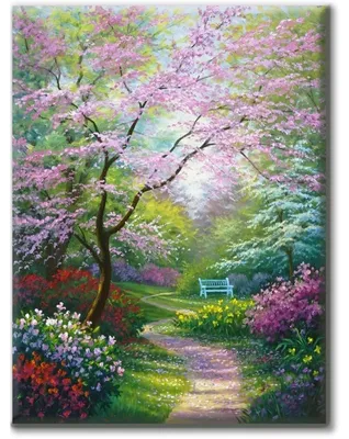 Obrázok produktu pre Sada na maľovanie diamantmi, kvetinový motív, 30x40 cm, 5D, kreatívna sada, dekorácia na stenu, živica