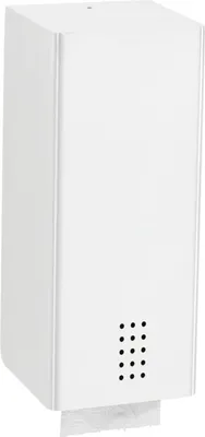 WC-Papier Einzelblattspender in Weiß aus Edelstahl Proox SF-310