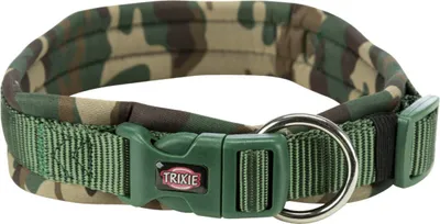 Produktbild von Trixie Premium Halsband Größe L–XL, Camouflage, verstellbar, neoprengepolstert