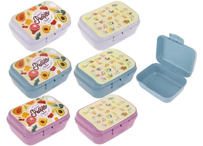 Zdjęcie produktu dla Ravi Lunchbox 12 X 16 X 6 Cm Mix Wzorów