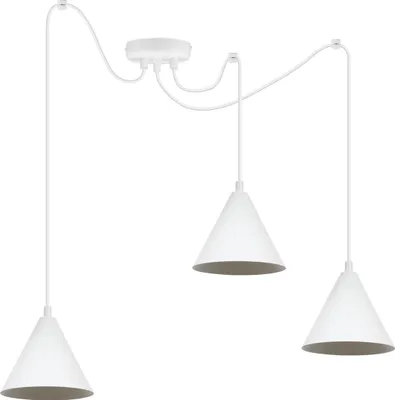 Obrázek produktu pro Závěsná lampa Spider Soho White 3 světla 14cm E14