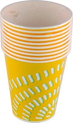 Zdjęcie produktu dla kubek papierowy 300 ml (10 sztuk) jednorazowego użytku