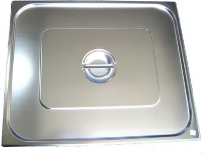 Produktbild von GN 2/1 Deckel Gastronormbehälter Abdeckung GN-Behälter Edelstahl Gastronorm