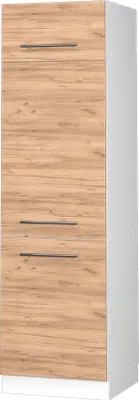 Image de Armoire pour frigo Vicco Fame-Line Chêne de force doré 60cm, Model 38292