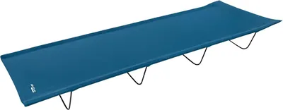 Obrázok produktu pre Kempingové lehátko, sklápacia posteľ, námornícka modrá, 180 x 60 x 18 cm, pre kempovanie