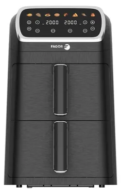 Immagine prodotto di Friggitrice ad aria nera 2x4l 2600w Fagor FG7503