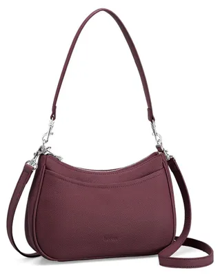 Produktbild von Umhängetasche Schultertasche - Echtleder - Diebstahlschutz - Schwarz