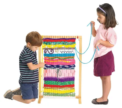 Zdjęcie produktu dla Drewniane ramki do tkania Colourations - kreatywne zabawki dla dzieci